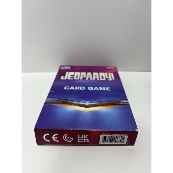 Jeopardy Card Game TV Trivia Travel Board Game, 3+ Players Ages 12+, GUC - Picture 4 of 4